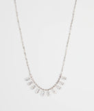 Instant Elevation Cubic Zirconia Charm Necklace