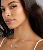 Instant Elevation Cubic Zirconia Charm Necklace