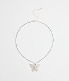 Fly Season Butterfly Necklace