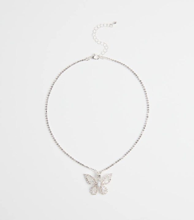 Fly Season Butterfly Necklace