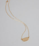 Minimal Mood Dainty Pendant Chain Necklace