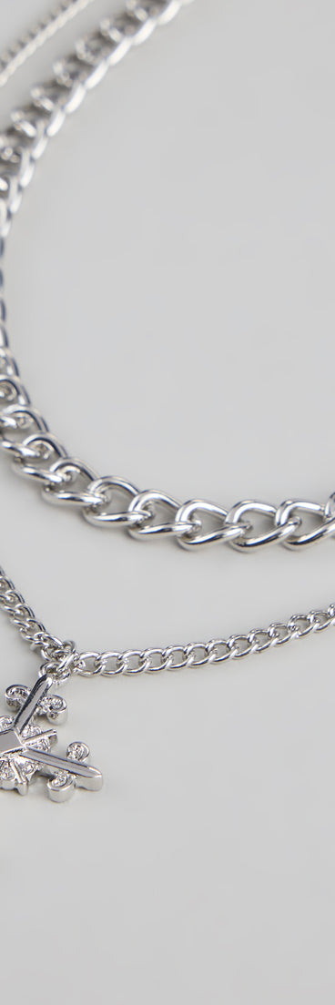 Double The Vibe Necklace Set