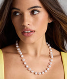 Always Classy Faux Pearl Necklace