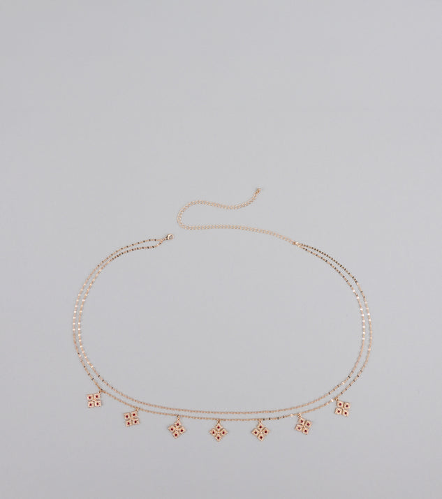 Shop Windsor Glimmer Game Strong Layered Belly Chain Online – Trendy & Affordable Fashion