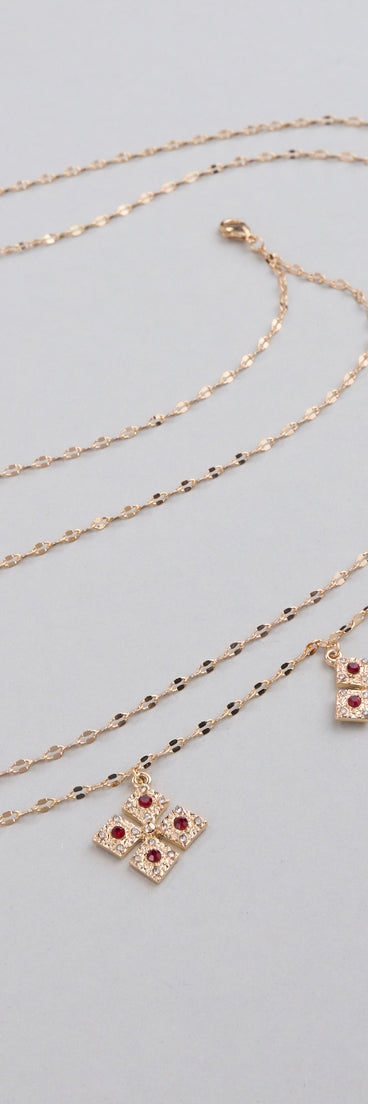 Glimmer Game Strong Layered Belly Chain