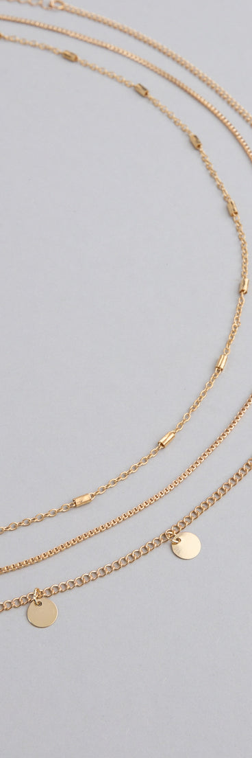 Shine On Me Layered Disc Belly Chain