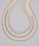 Keep It Sparkling Layered Necklace Set