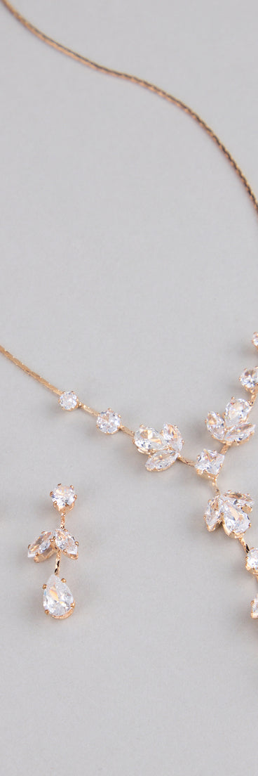 Garden Gala Cubic Zirconia Jewelry Set