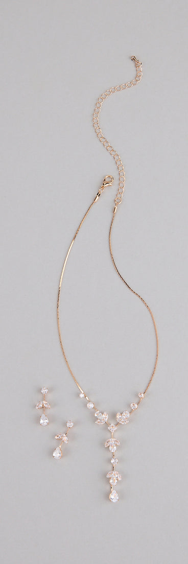 Garden Gala Cubic Zirconia Jewelry Set