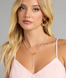 Pretty Please Bow and Pearl Necklace