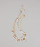 Just Bloomed Floral Layered Necklace