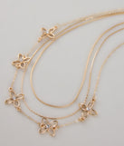 Just Bloomed Floral Layered Necklace