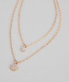 Double The Sparkle Layered Necklace