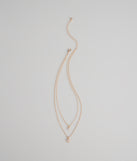Double The Sparkle Layered Necklace