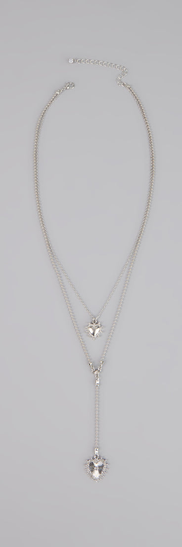 Double the Love Charm Necklace