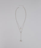 Double the Love Charm Necklace