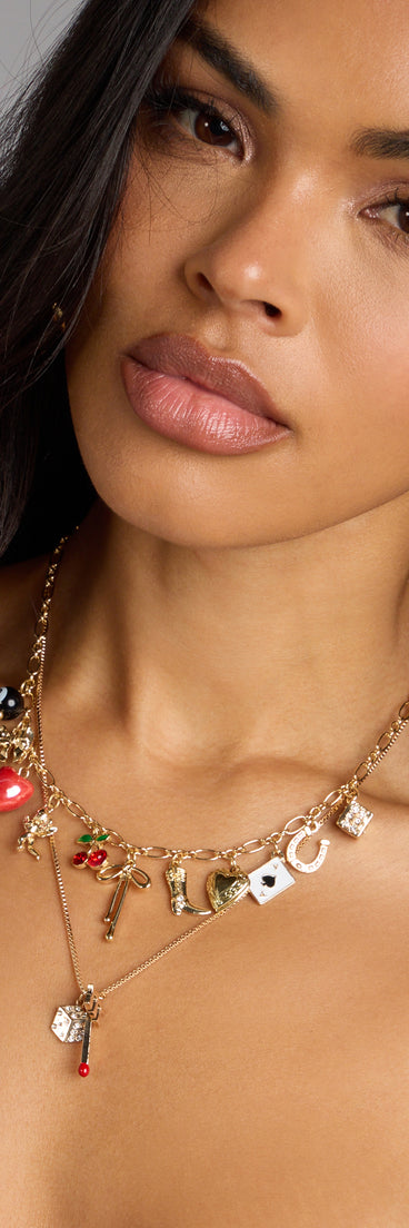 Lucky Streak Charm Necklace