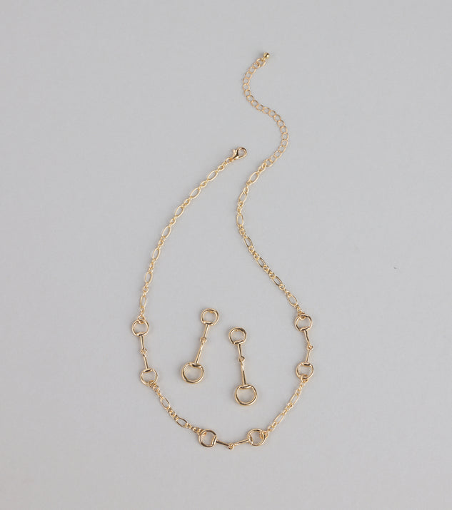 Everyday Luxe Necklace And Earrings Set
