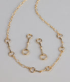 Everyday Luxe Necklace And Earrings Set