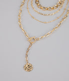 Golden Hour Drop Chain Necklace