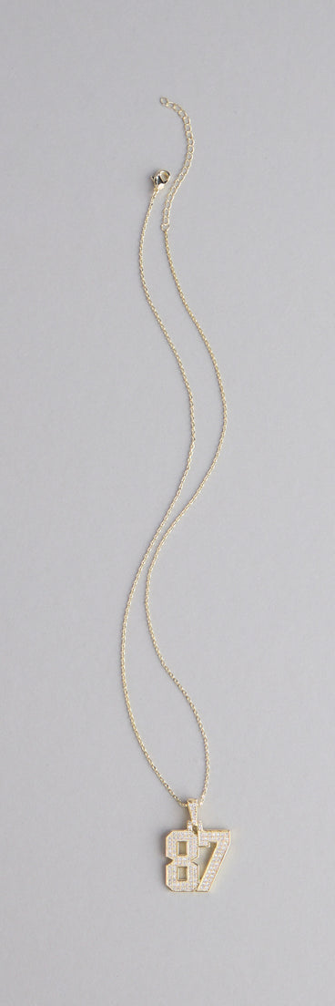 Shine On Rhinestone 87 Chain Necklace