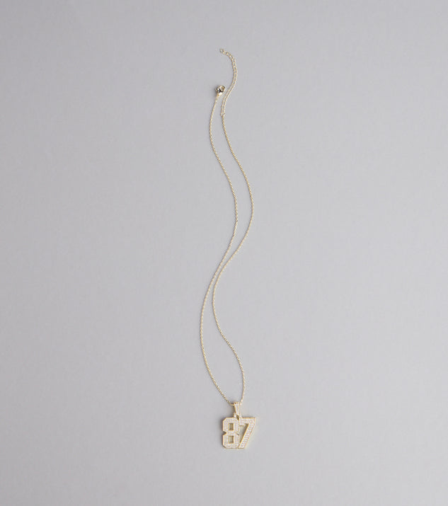 Shine On Rhinestone 87 Chain Necklace