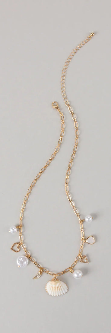 Mermaid Core Charm Necklace