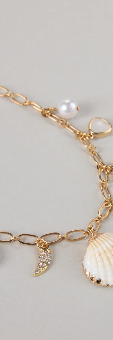 Mermaid Core Charm Necklace