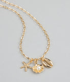 Beach Babe Charm Necklace