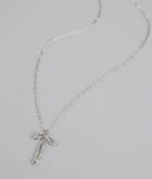 Sweet Thing Bow Charm Necklace
