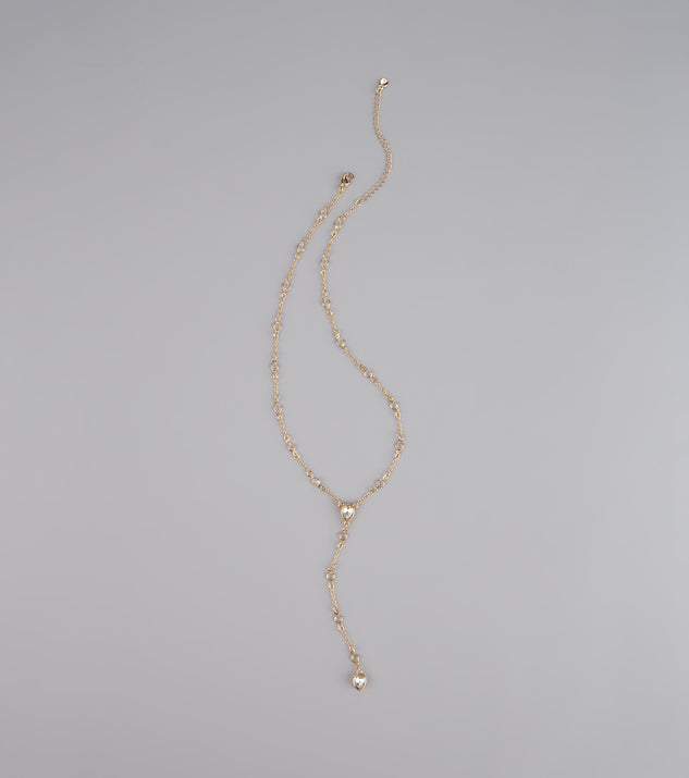 Dainty Glow Rhinestone Necklace