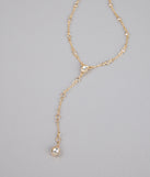 Dainty Glow Rhinestone Necklace