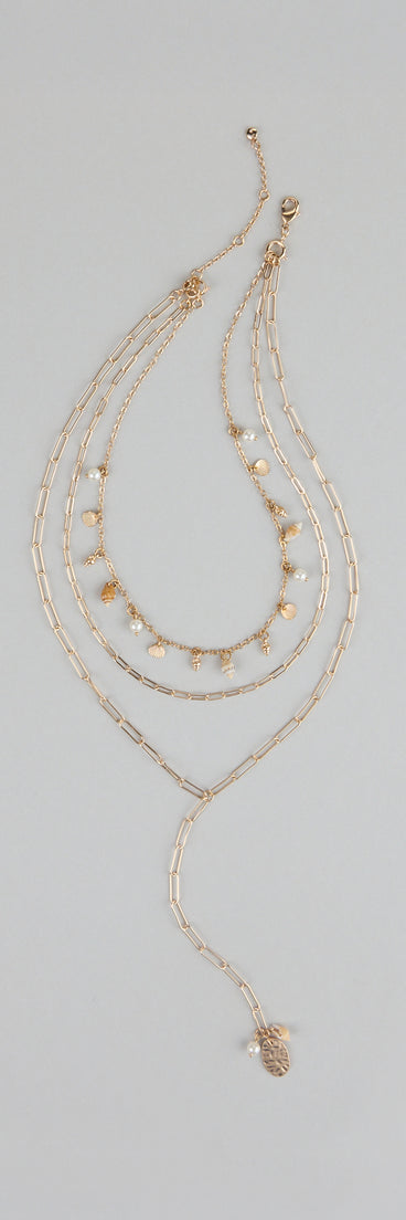 Perfect Style Layered Lariat Necklace