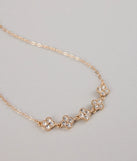 Lucky Girl Energy Clover Charm Necklace