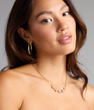 Lucky Girl Energy Clover Charm Necklace