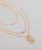 Make A Wish 11:11 Layered Chain Necklace