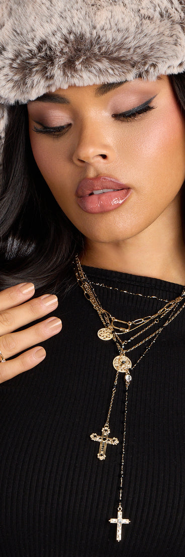 This piece brings trend-right energy to the Beaded Faith Cross Necklace, perfect for fall outfits that stand out.