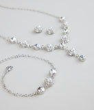 Pearl Glow Rhinestone Jewelry Set