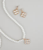 Pearl Princess Charm Jewelry Set