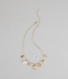 Sweet on You Charm Necklace And Heart Studs