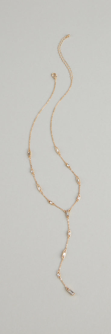 Glow With It Rhinestone Necklace