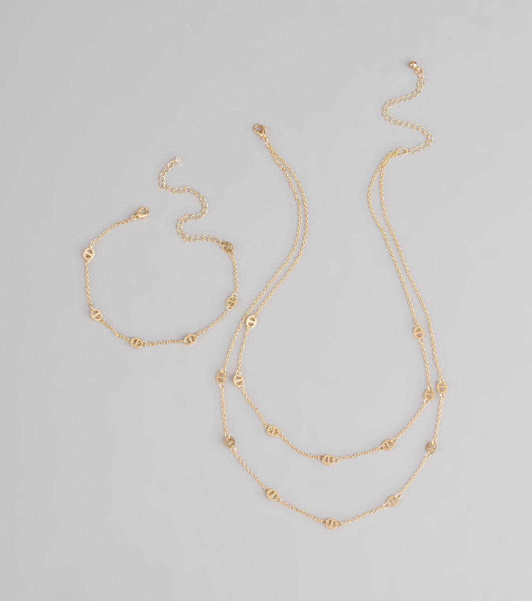 The Twice as Nice Layered Pearl Necklace