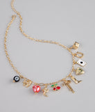 Good Vibes Only Charm Necklace