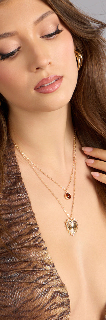 Sacred Glow Layered Necklace