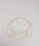 Starfall Rhinestone Body Chain