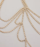 Starfall Rhinestone Body Chain