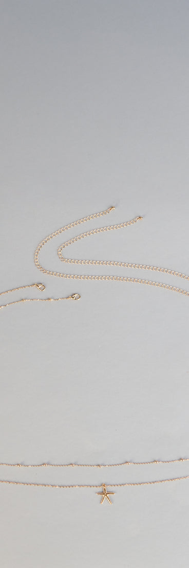 Shore Thing Starfish Belly Chain