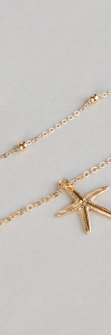 Shore Thing Starfish Belly Chain