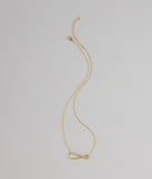 Endless Glow Infinity Necklace