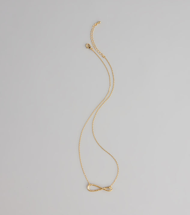 Endless Glow Infinity Necklace